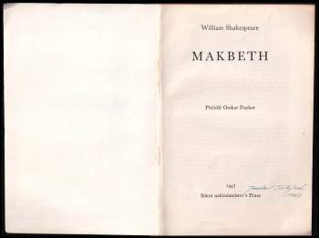William Shakespeare: Makbeth