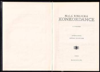 Malá biblická konkordance