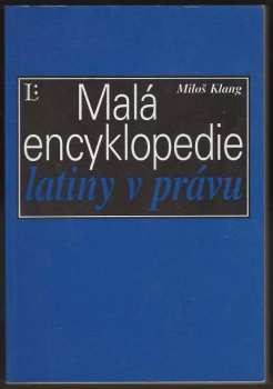 Malá encyklopedie latiny v právu