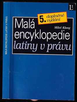 Malá encyklopedie latiny v právu