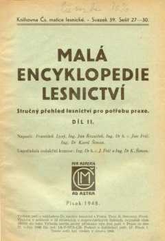František Lysý: Malá encyklopedie lesnictví