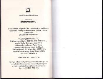 Bstan-'dzin-rgya-mtsho: Malá kniha buddhismu