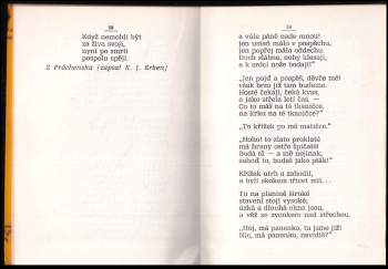 Karel Jaromír Erben: Malá knížka o Kytici