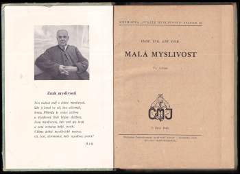 Antonín Dyk: Malá myslivost