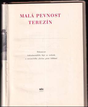 Zdeněk Beneš: Malá pevnost Terezín