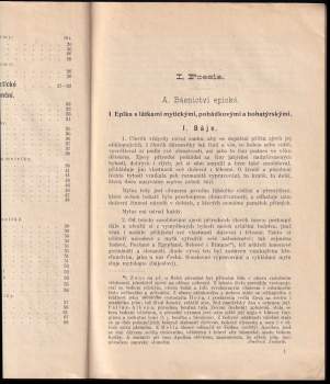 František Bílý: Malá poetika
