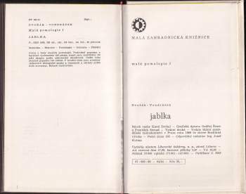 Miloslav Vávra: Malá pomologie