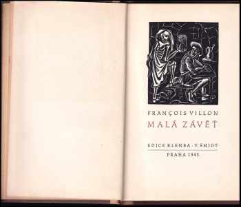 François Villon: Malá závěť