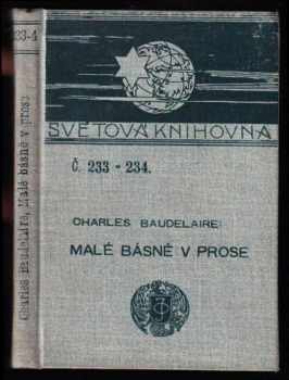 Charles Baudelaire: Malé básně v prose