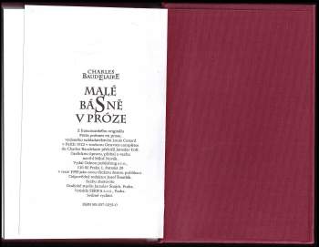 Charles Baudelaire: Malé básně v próze