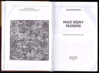Hans Joachim Störig: Malé dějiny filosofie