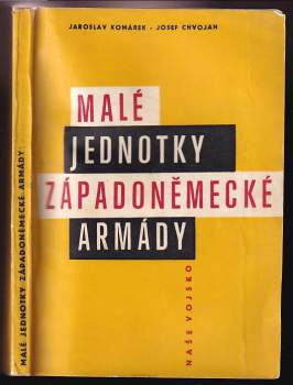Malé jednotky západoněmecké armády
