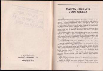 Raymond Chandler: Maléry jsou můj denní chleba