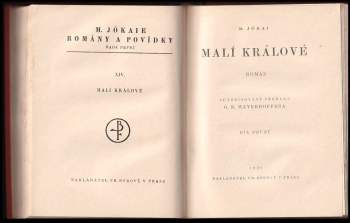 Mór Jókai: Malí králové