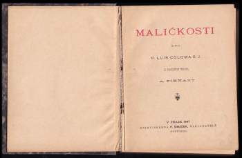 Luis Coloma: Maličkosti