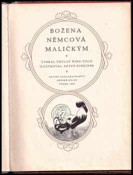 Božena Němcová: Božena Němcová maličkým