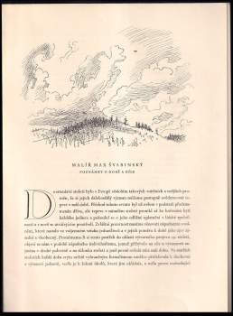 Max Švabinský: Malíř Max Švabinský