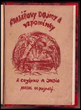 Otakar Nejedlý: Malířovy dojmy a vzpomínky z Ceylonu a Indie