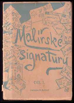 Václav Rytíř: Malířské signatury