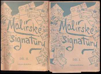 Malířské signatury