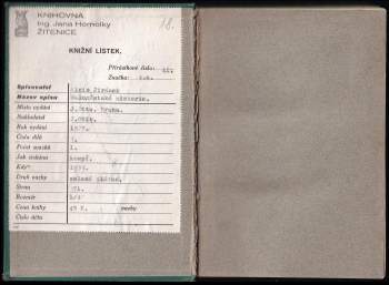 Alois Jirásek: Maloměstské historie