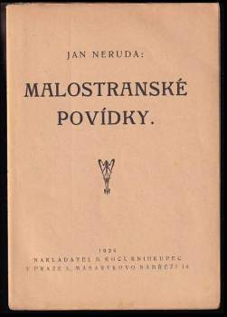 Jan Neruda: Malostranské povídky