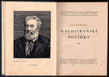 Jan Neruda: Malostranské povídky