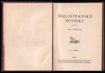 Jan Neruda: Malostranské povídky