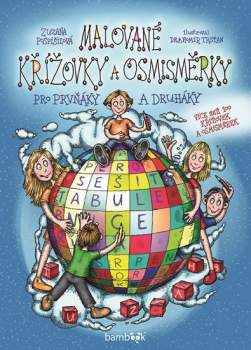 Malované křížovky a osmisměrky pro prvňáky a druháky
