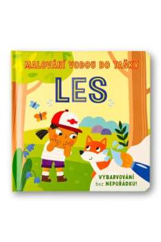 Malování vodou do tašky Les