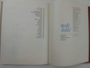 Josef Věromír Pleva: Malý Bobeš