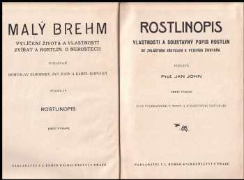 Jan John: Malý Brehm- Vylíčení života a vlastností zvířat a rostlin. o nerostech