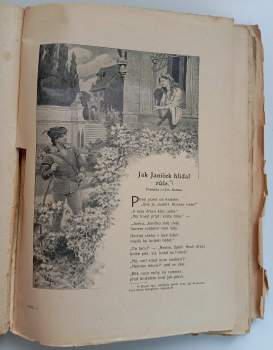 František Serafínský Procházka: Malý čtenář 1908-1909 ročník XXVII. číslo 1-19    chybí číslo 2 a číslo 18