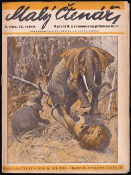 Malý čtenář 1932-33 roč. 52, č. 1-20