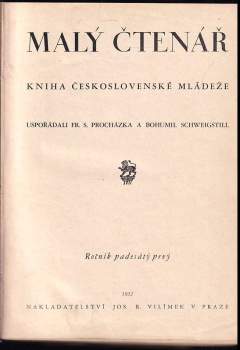 František Serafínský Procházka: Malý čtenář - ročník 51.