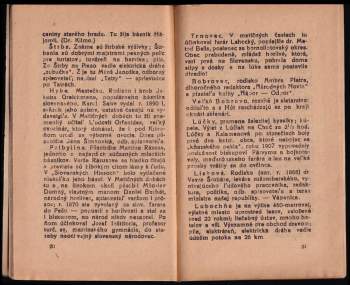 Malý kultúrny zemepis Slovenska