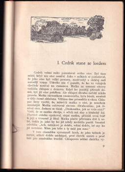 Frances Hodgson Burnett: Malý lord