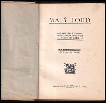 Jan Dlouhý: Malý lord