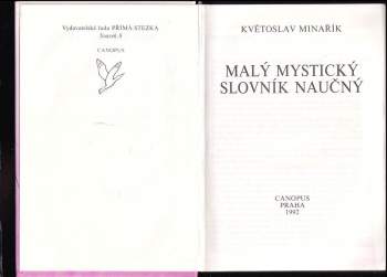 Květoslav Minařík: Malý mystický slovník naučný