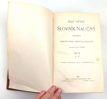 Malý Ottův slovník naučný dvoudílný - Díl II. L - Ž