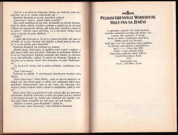 P. G Wodehouse: Malý pán na ženění