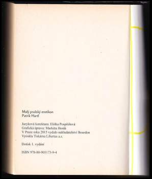 Patrik Hartl: Malý pražský erotikon