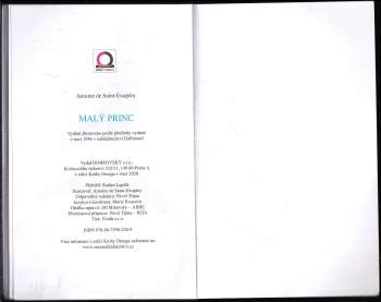 Antoine de Saint-Exupéry: Malý princ