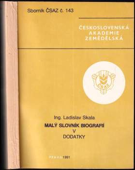 Ladislav Skála: Malý slovník biografií