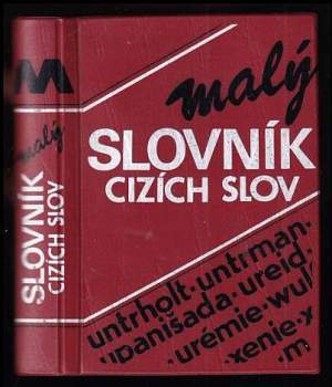 Jaroslava Staňková: Malý slovník cizích slov