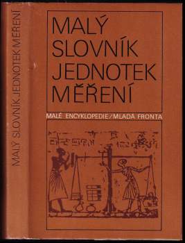 Jiří Skála: Malý slovník jednotek měření