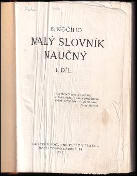 Malý slovník naučný