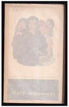 François Villon: Malý testament