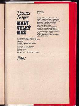 Thomas Berger: Malý velký muž