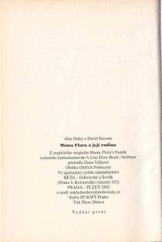 Alex Haley: Máma Flora a její rodina